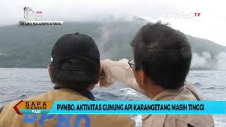 PVMBG: Aktivitas Gunung Api Karangetang Masih Tinggi