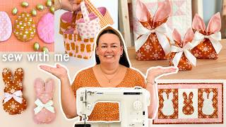 Sew With Me! 2 Hours of Free & Easy Easter Sewing Projects
