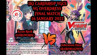 IKI VGCS FINAL BO3 16 Jan 2022