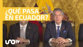 ¿Qué pasa en Ecuador, donde el presidente Guillermo Lasso disolvió el Congreso?