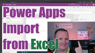 PowerApps Import from Excel vs. Excel Online Business