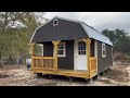 portable storage shed building how we deliver and set up