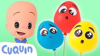 Learn colors with Cuquín and his Baby Balloons  🎈 Educational videos for children
