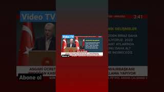 RECEP TAYYİP ERDOĞAN- MAAŞLARA ZAM YAPIYO!! #shorts #2022 #keşfet #akp #türkiye #2022