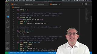 SimPL Type Checker Part 2 | OCaml Programming | Chapter 9 Video 35