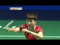 thaihot china open 2016 badminton r16 m1 wd mat tak vs huang li