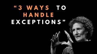 How should a programming language handle exceptions? - Barbara Liskov