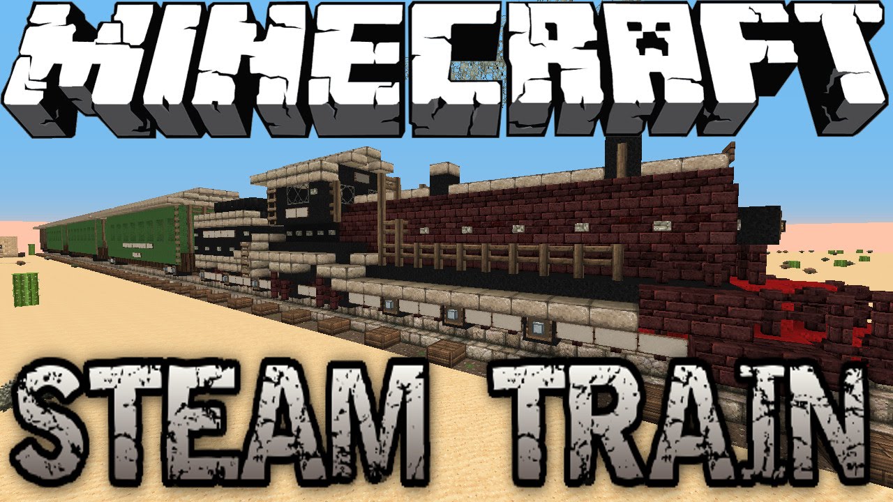 Minecraft Steam Train Preview Download Youtube