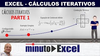 Como fazer cálculos iterativos no Excel: Parte #1: Configuração e cálculo