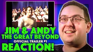 REACTION! Jim & Andy The Great Beyond Trailer #1 - Jim Carey Netflix Documentary 2017