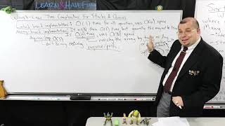 CS210 Lecture 12 (Stack and Queue Performance, Sorting, Quick Sort (Part 1))