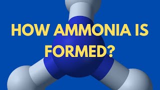 How ammonia is formed