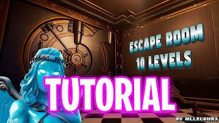 HARD ESCAPE ROOM 10 LEVELS FORTNITE (How To Complete Hard Escape Room 10 Levels)