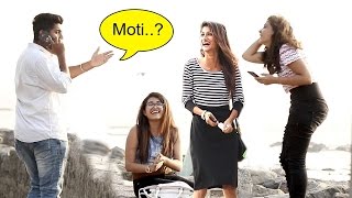 Tum Kitni MOTI Ladki Ho Prank FUNNY Reactions - Baap Of Bakchod - Raj & Sid
