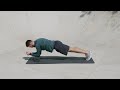 strength training for runners plank  blackroll®