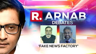 'The Wire Has Become A Fake News Factory' Claims President Of The NUJ(I), Ras Bihari | Arnab Debates