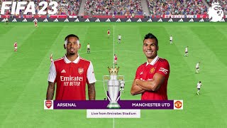 FIFA 23 | Arsenal vs Manchester United - Premier League - PS5 Gameplay