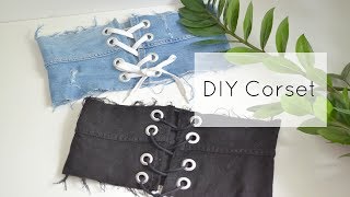 DIY Corset Belt | Easy & Quick!