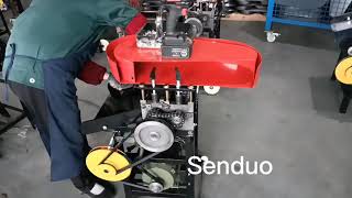 Senduo Tech hot selling KA cable stripping Machine dual blades dual rollers