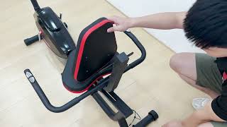 HARISON Recumbent Exercise Bike Assembly Video (HR-B12)