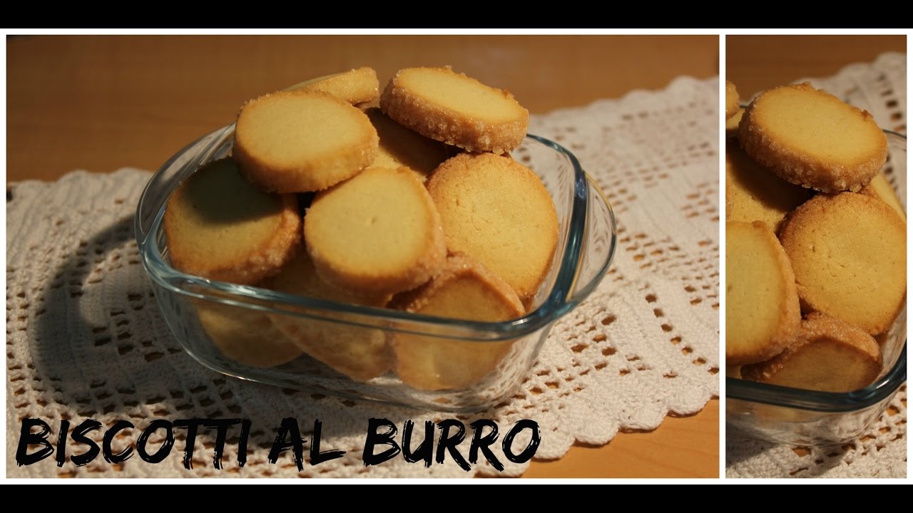 Biscotti Al Burro - YouTube