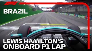 Lewis Hamilton's P1 Lap From Qualifying | 2021 Brazilian Grand Prix | Pirelli