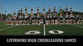 LIVERMORE HIGH CHEERLEADERS 160923