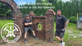 Terasse | Die Gartenwand mit Ziermauerwerk geht weiter