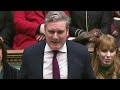 pmqs keir starmer calls rishi sunak a ‘blancmange prime minister’