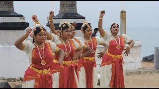 Bharatnatyam Dance at Stone Beach Pondicherry #pondicherrydairies #pondy #stonebeach #pondydairies