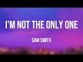 I'm Not The Only One - Sam Smith Visualized Lyrics 🤎