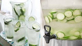 แค่แตงกวา(Cucumber)กับน้ำเปล่า(water)ก็สามารถปกป้องหัวใจและช่วยเผาผลาญไขมันได้