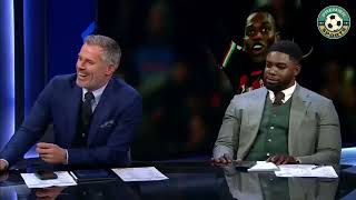 Jamie Carragher makes Micah Richards cry 😂 with laughter