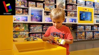 Building MOCs in the LEGO Store + My First Pick a Brick Cup