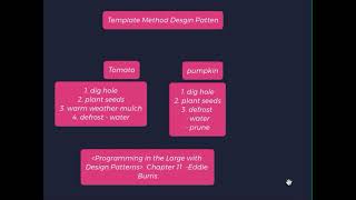 template method design pattern