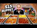 $15 All You Can Eat Mexican Buffet!! I tried everything...