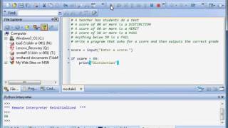 Tutorial 9 - First programming problem (grade)