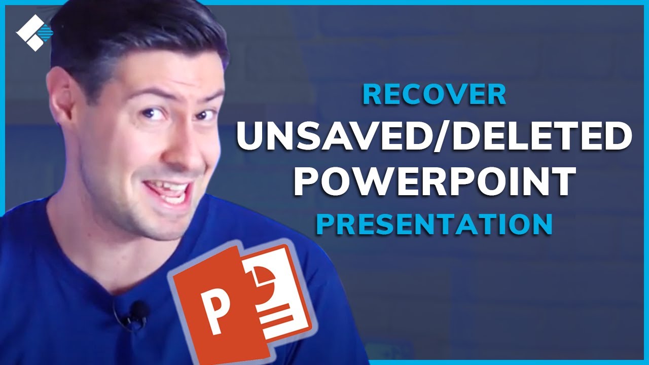 PowerPoint Recovery | How To Recover Unsaved/Deleted PowerPoint ...