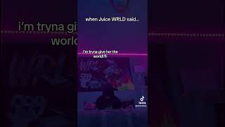 When Juice WRLD said this about Ally Lotti🥹