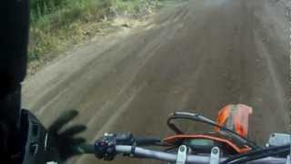 EXC-F 250 Ács motocross Gopro HD 2012