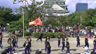 「島根県立大学よさこい橙蘭」　こいや祭り2015