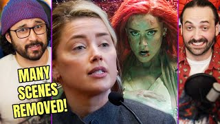 Amber Heard CONFIRMS Warner Bros REMOVED Aquaman 2 Scenes Due To Johnny Depp Controversy?!