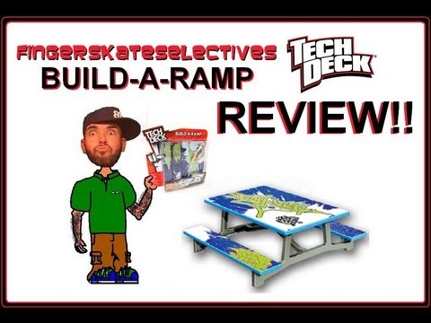 Teck Deck Build-A-Ramp (Picnic Table) Review! Teck Deck Build-A-Ramp (Picnic Table) Review!