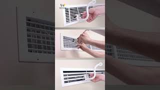 طريقة ولا أسهل  لتركيب موجه هواء المكيف المركزي Grille من Witforms