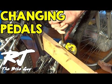 Changing Bike Pedals - Stuck Pedal Changing Bike Pedals - Stuck Pedal
