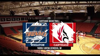 Carthage Women's Basketball vs. Wheaton 2023_1_28