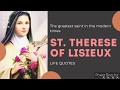 St. Therese of Lisieux famous quotes