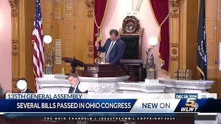 Ohio General Assembly passes range of bills in final week of legislative session