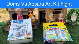 Doms Vs Apsara Art Kit Fight#doms