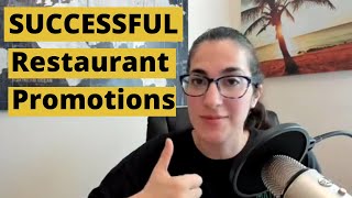 Restaurant Promotion SUCCESS 3 Tips | Effective Restaurant Marketing Tips